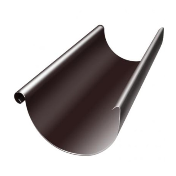 Водосток Grand Line 125x90 – Желоб 3м RAL 8017 купить в Одинцово