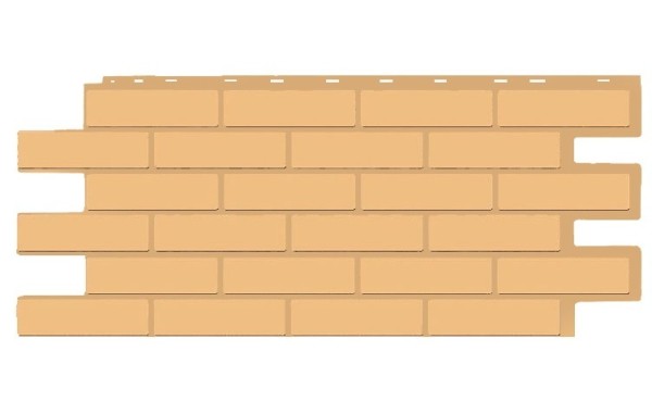 Фасадная панель T-Siding Кирпич Модерн Эко Крем купить в Одинцово