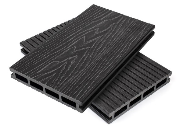 Террасная доская ДПК NanoWood Nature 3D пустотелая Графит купить в Одинцово