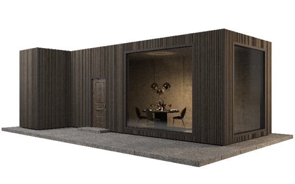 Фасадная панель GRINDERDECO, ДПК,двухсторонняя Венге купить в Одинцово