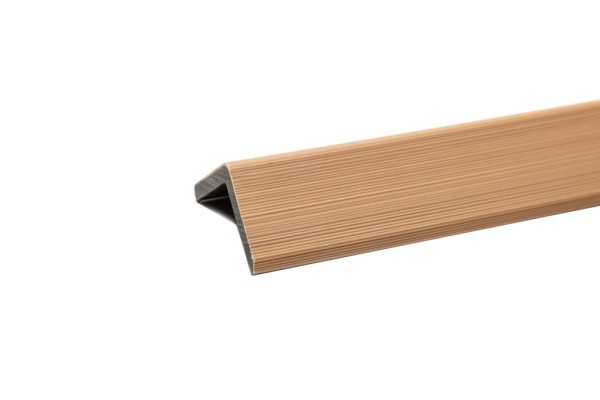 Уголок торцевой Ecodecking Скай коэкструзия 45х45х3000 Бук купить в Одинцово