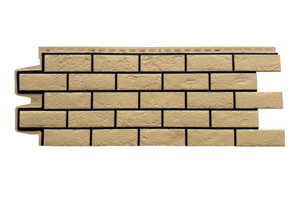 ФП Grand Line состаренный кирпич премиум Песочный (шов RAL 9005) купить в Одинцово