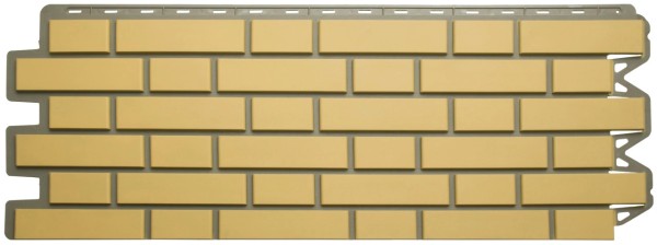 Фасадная панель Альта-Профиль, Кирпич Клинкерный, Желтый купить в Одинцово
