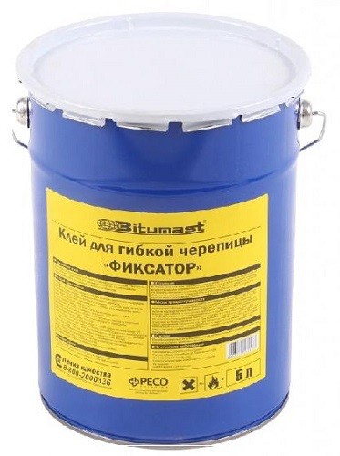 Клей для гибкой черепицы BITUMAST 5 л купить в Одинцово
