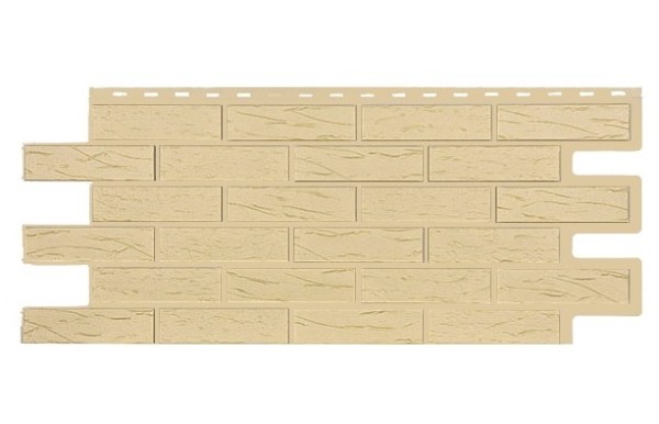 Фасадная панель T-Siding Кирпич Саман Эко Амбер купить в Одинцово