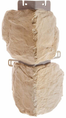 Наружный угол бутовый камень (балтийский), 0,44 х 0,18м (н)
