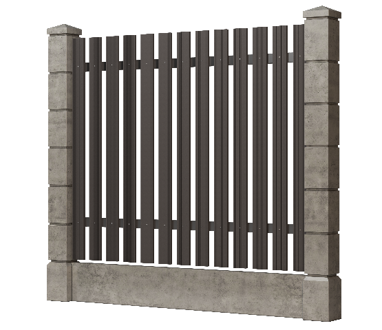 Заборная доска GRINDERDECO, ДПК, шлифованная Асфальт купить в Одинцово