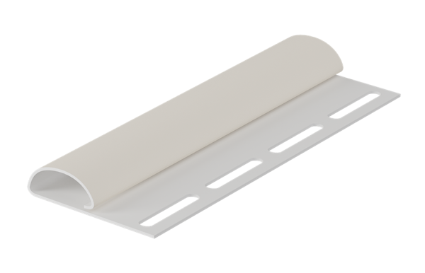 Финишная планка для сайдинга Элит, Белая купить в Одинцово