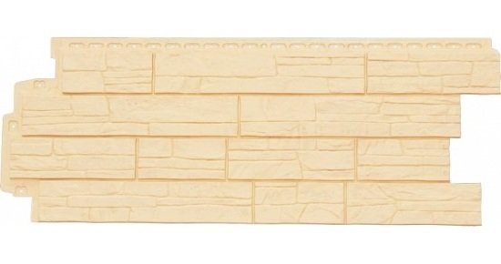 Фасадная панель Grand Line Сланец бежевый купить в Одинцово