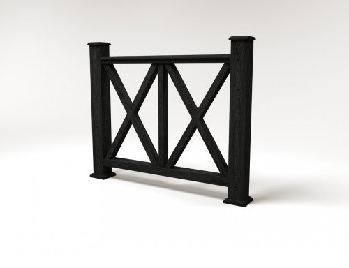 Ограждение из ДПК FG7 кварц купить в Одинцово