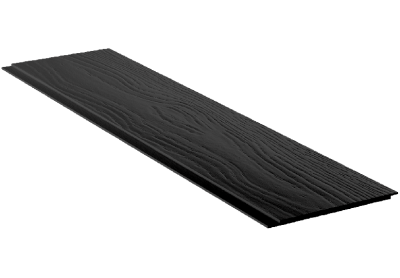 Фиброцементный сайдинг Фибростар Одноцветный 190х3000х8мм КР 85 Глубокий Чёрный