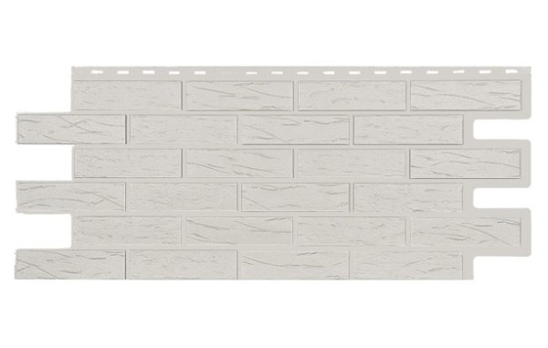 Фасадная панель T-Siding Кирпич Саман Эко Уайт купить в Одинцово